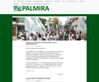 SutevPalmira.org.co(SUTEV) Screenshot