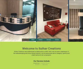 Sutharcreations.com.au(Suthar Creations) Screenshot