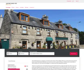 Sutherlandinn.com(Sutherland Inn) Screenshot