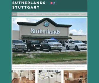 Sutherlands-Stuttgart.com(Homecenter) Screenshot