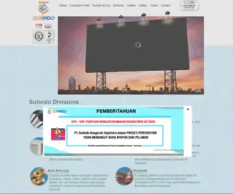 Sutindo.com(Sutindo Anugerah Sejahtera) Screenshot