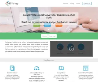 Sutisurvey.com(Free Online Survey & Questionnaire Tool) Screenshot