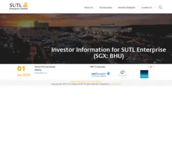 Sutlenterprise.com(SUTL Enterprise Limited) Screenshot