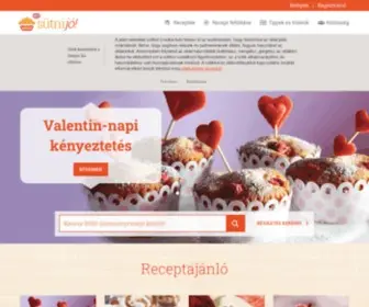 Sutnijo.hu(Sütnijó) Screenshot