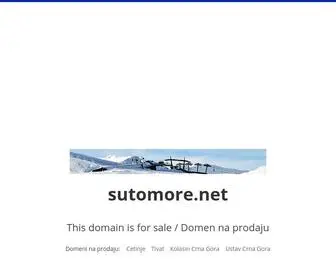 Sutomore.net(Domen na prodaju) Screenshot