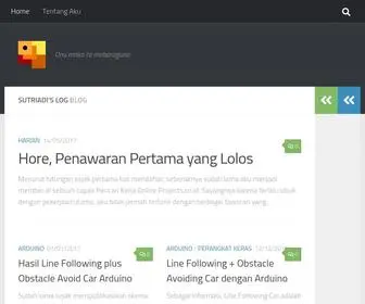 Sutriadi.com(Sutriadi's Log) Screenshot