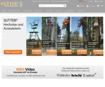 Sutter-GMBH.de(SUTTER® Jagd und Sportschießen) Screenshot