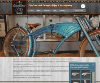 Sutterstreetcruisers.com(Sutter Street Cruisers Bicycle Shop Folsom) Screenshot