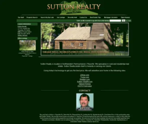 Sutton-Realty.com(Titusville, PA Real Estate) Screenshot