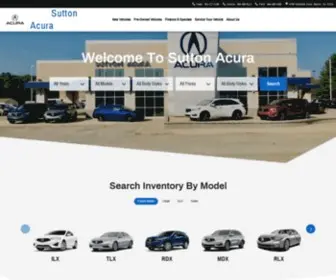 Suttonacura.com Screenshot