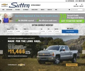 Suttonchevrolet.com(Sutton Chevrolet) Screenshot