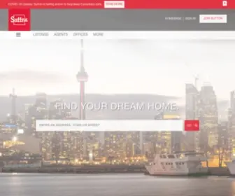 Sutton.com(Canadian Real Estate Agents & Brokers) Screenshot