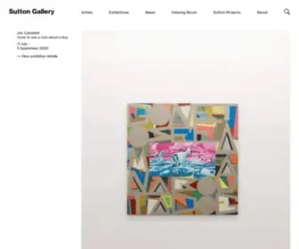 Suttongallery.com.au(Sutton Gallery) Screenshot