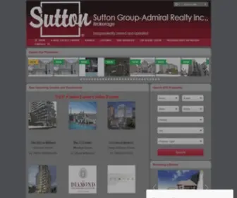 Suttongroupadmiral.com(Real Estate Toronto. Information about Real Estate properties to buy or sell in Toronto.REALTOR) Screenshot