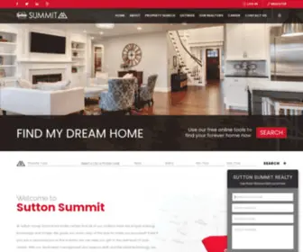 Suttongroupsummit.com(Sutton Summit Realty) Screenshot