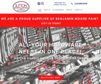 Suttonhardware.com(Hardware Store) Screenshot