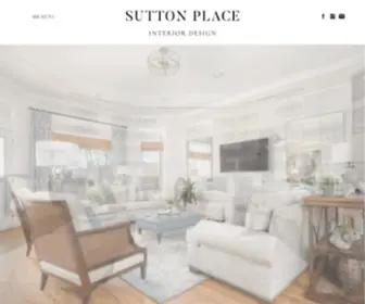 Suttonplacedesign.com(Lake Norman Interior Designer and Remodel) Screenshot