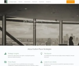 Suttonplacestrategies.com(Sutton Place Strategies) Screenshot
