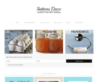 Suttonsdaze.com(Suttons Daze) Screenshot