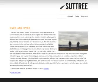 Suttree.com(Duncan gough) Screenshot