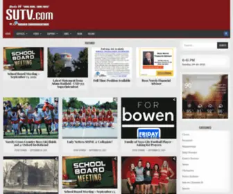 Sutv.com(Providing high speed internet and connecting our communities) Screenshot