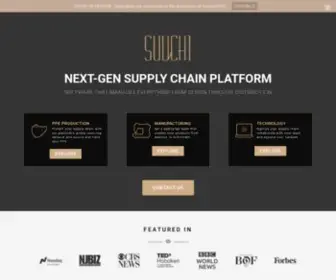 Suuchi.com(Best Logistics and Supply Chain Software) Screenshot