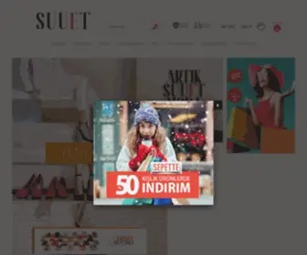 Suuet.com(Kadın ayakkabı sitesi) Screenshot