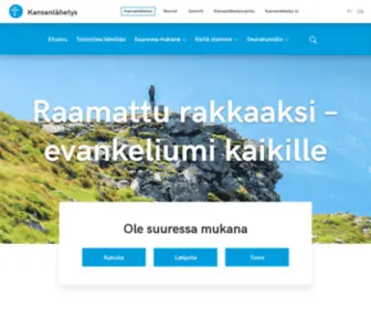 Suuressamukana.fi(Kansanlähetys) Screenshot