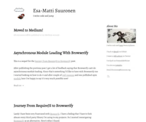 Suuronen.org(Suuronen) Screenshot