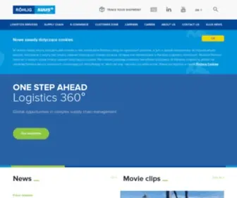 Suus.com(ROHLIG SUUS Logistics) Screenshot
