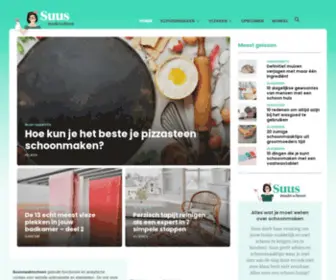 Suusmaaktschoon.nl(Advies en tips over schoonmaken) Screenshot