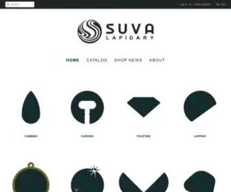 Suvalapidary.com(SUVA Lapidary Supply) Screenshot