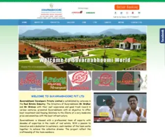 Suvarnabhoomi.in(Open plots in hyderabad) Screenshot