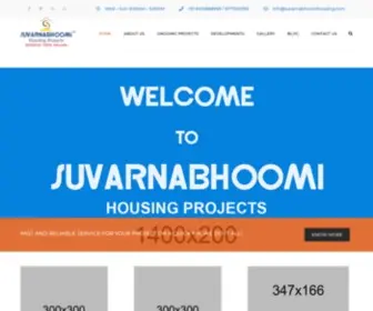 Suvarnabhoomihousing.com(Suvarnabhoomi Housing Projects) Screenshot