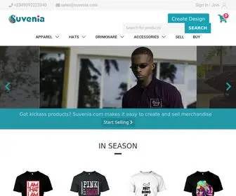 Suvenia.com(Discover amazing t) Screenshot