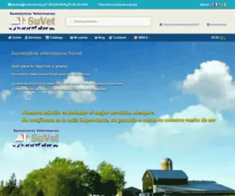 Suvet.com.mx(Suvet) Screenshot