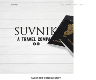 Suvnik.com(A Travel Company) Screenshot