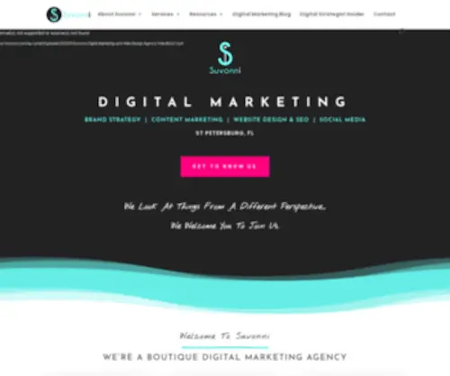 Suvonni.com(Boutique Digital Marketing Agency) Screenshot