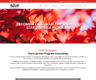 SuvPconsulting.com(SuVP Consulting Inc) Screenshot