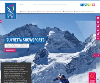 Suvrettasnowsports.ch(Skischule St) Screenshot