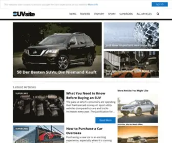 Suvsite.net(SUV Site) Screenshot