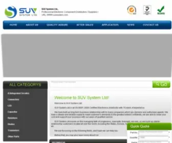Suvsystem.com(Electronic Components IC) Screenshot
