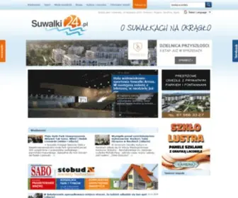 Suwalki24.pl(Informator lokalny zawierający aktualności) Screenshot