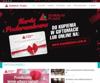 Suwalkiplaza.com.pl(Suwałki Plaza) Screenshot