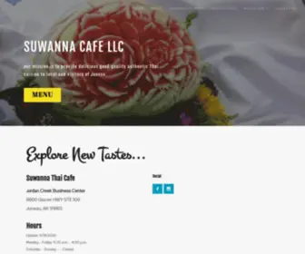 Suwannacafe.com(SUWANNA THAI CAFE) Screenshot