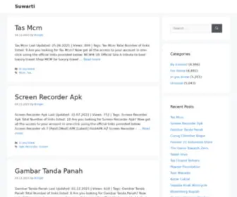 Suwarti.com(Suwarti) Screenshot