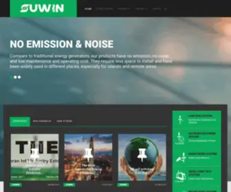 Suwin.com(Solar Wind Hybrid Power System) Screenshot