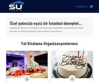 Suyat.com.tr(Yat Kiralama & Tekne Kiralama) Screenshot