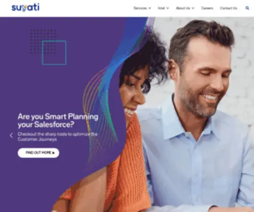 Suyati.com(Salesforce Solutions and Consulting Company Chicago) Screenshot