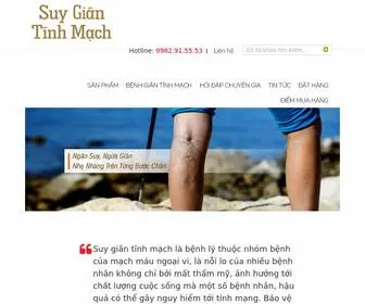 Suygian-Tinhmach.com(Suy giãn tĩnh mạch) Screenshot